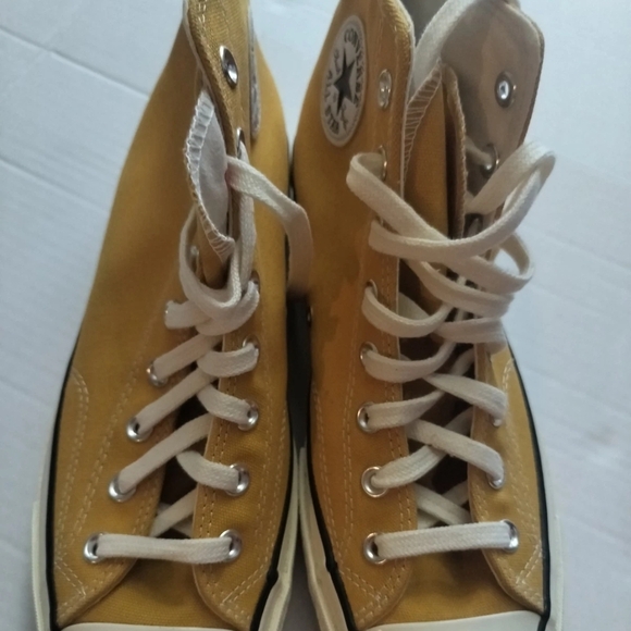 Converse Men's Sunflower Black High-Top Sneakers - Picture 6 of 7